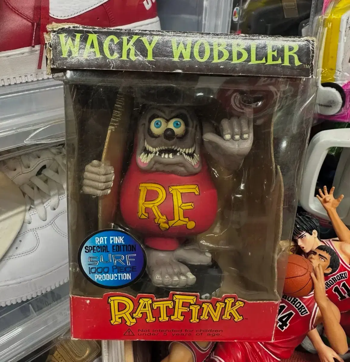 FUNKO ED ROTH 랫핑크 RAT FINK WACKY WOBBLER